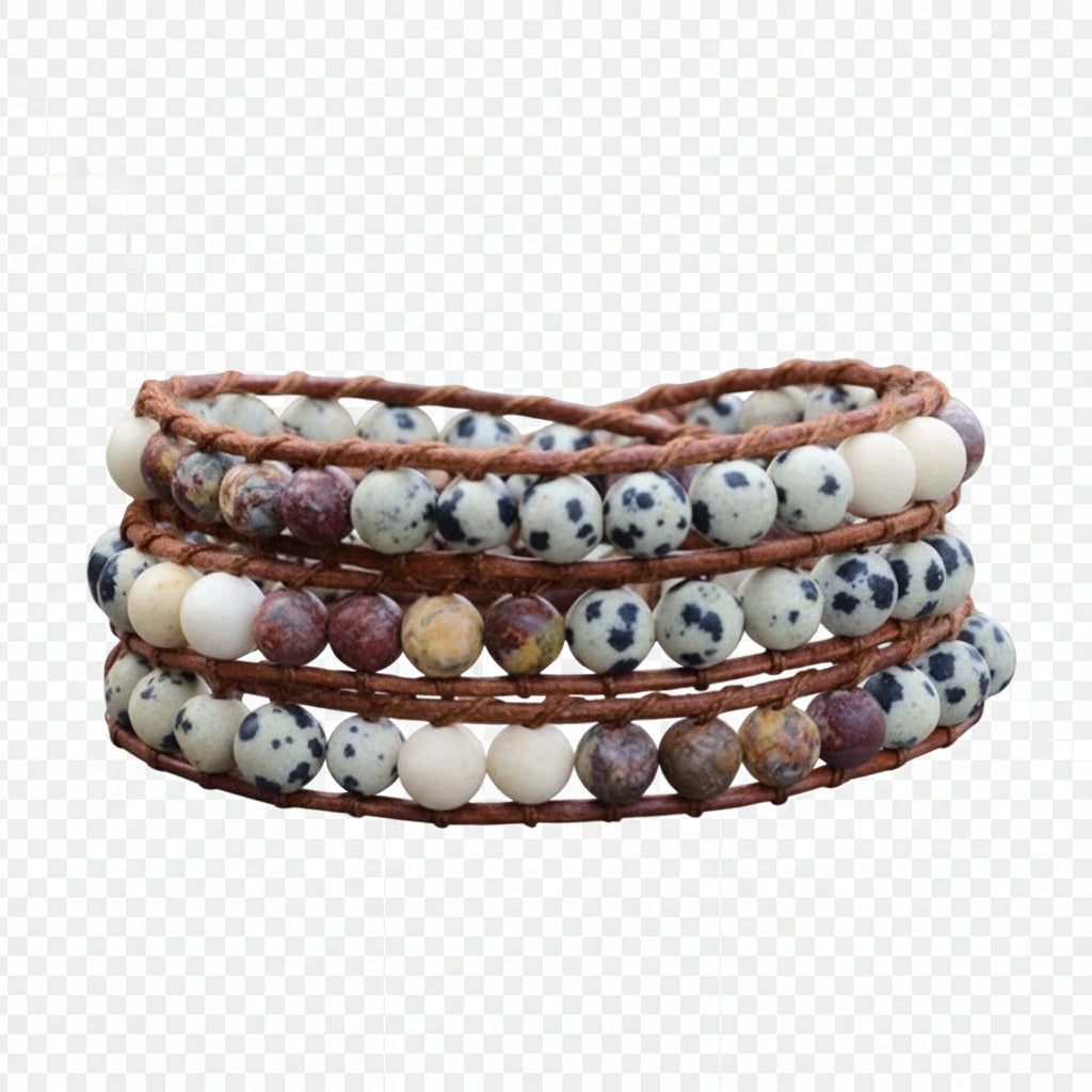 Stone & Saddle Wrap
