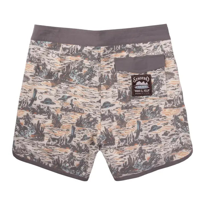 Sendero Desert Abduction Point Bar Boardshorts