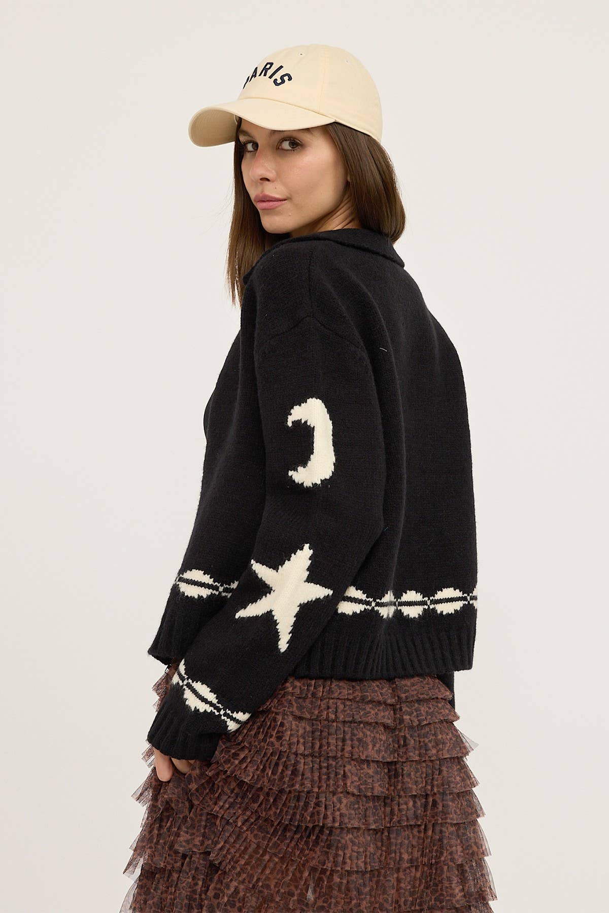 High Desert Sky Sweater, Black
