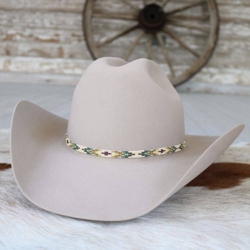 Santa Fe Western Beaded Hat Band