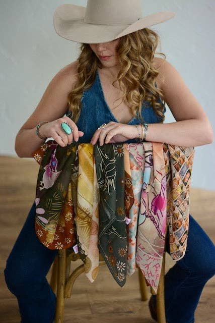 Branding Day Silk Wild Rag