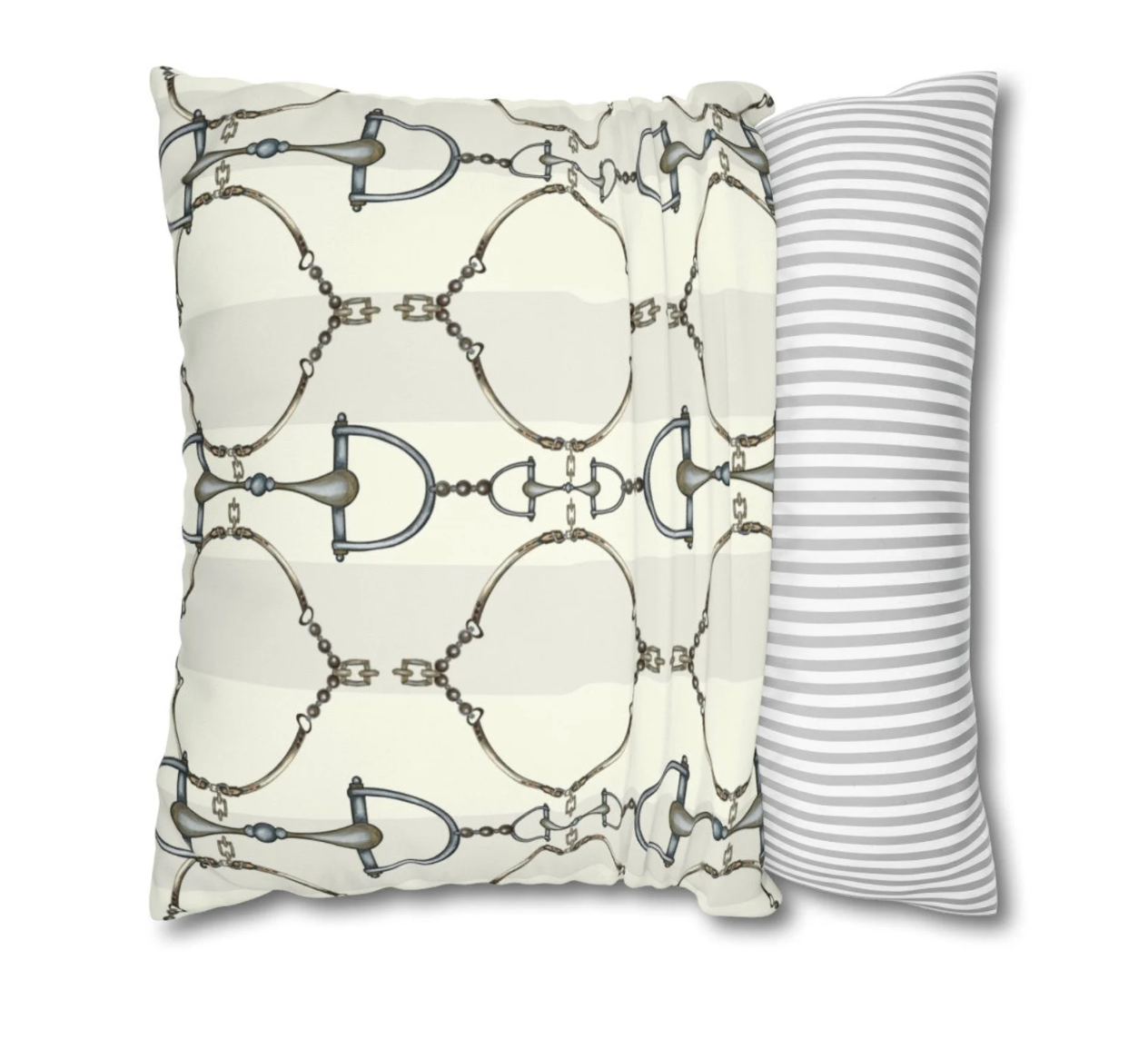 Bridle Bliss Pillow, 18x18