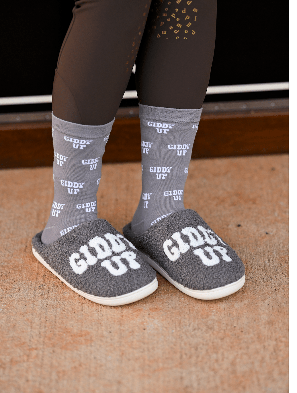 Giddy Up Slippers