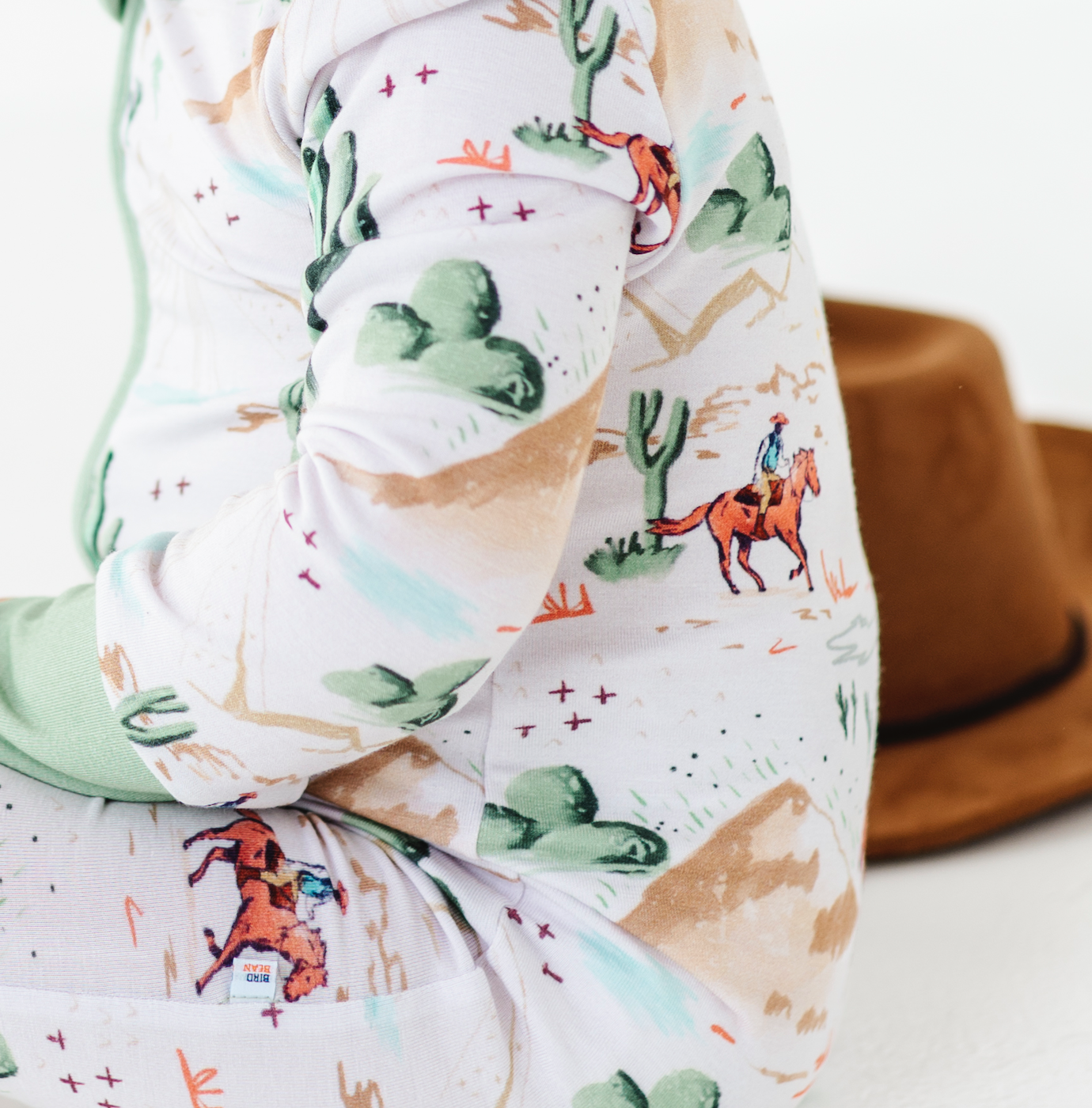 Bamboo Pajamas - Bamboo Sleeper - Billy Western Cowboy Baby