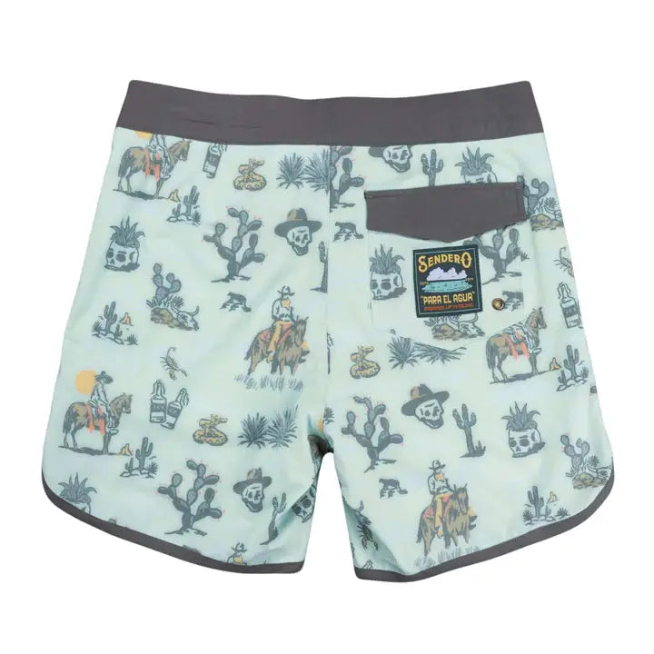 Sendero Muertos Point Bar Boardshorts