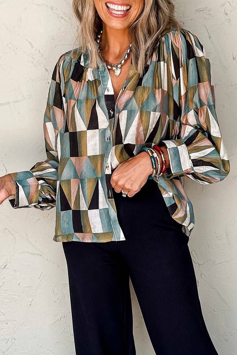Sierra Mosaic Blouse