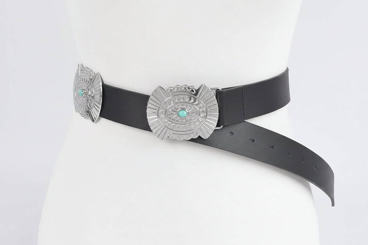 Silver Stone Belt