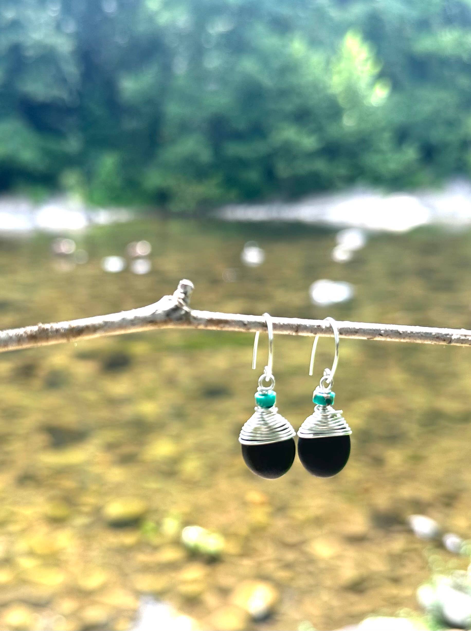 Midnight Stream Earrings