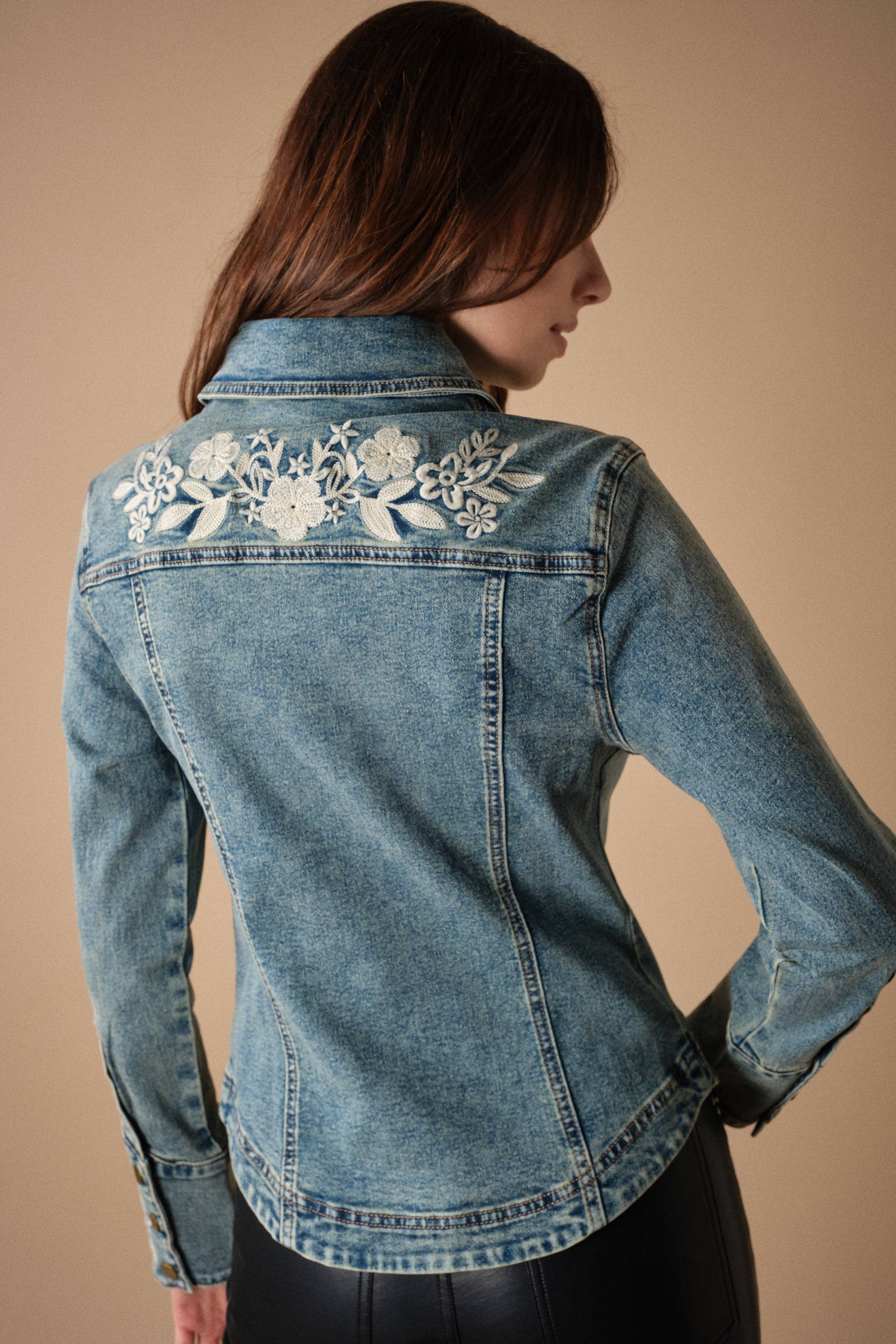 The High Country Embroidered Denim Shirt