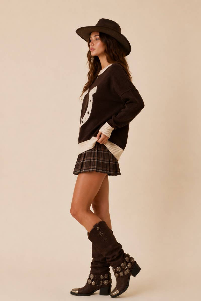 The Horseshoe Club Sweater