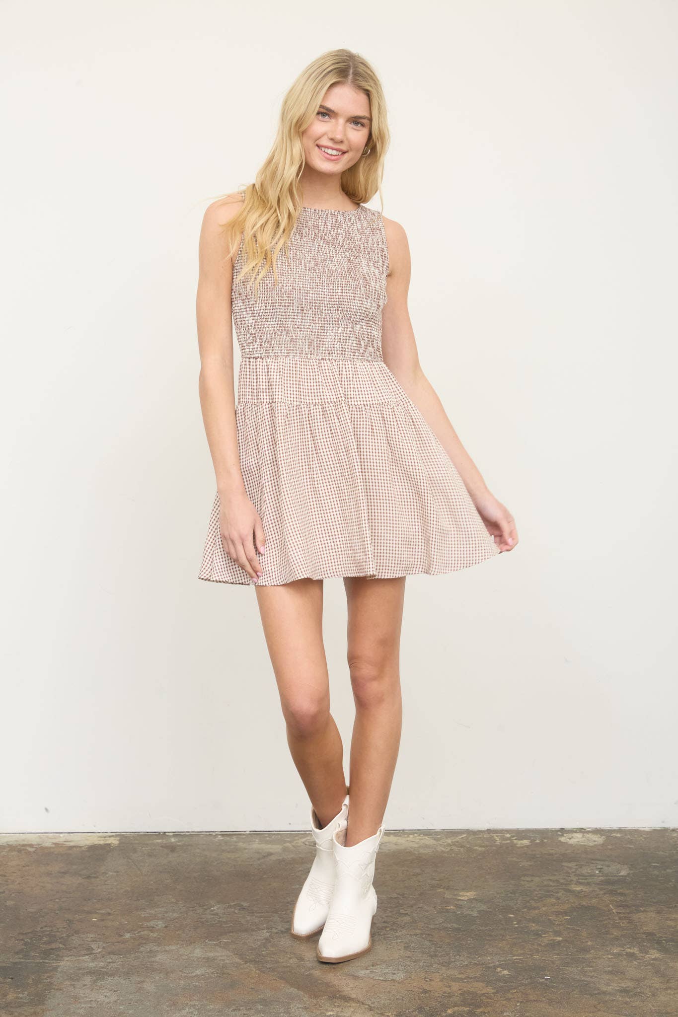 Dry Creek Gingham Dress