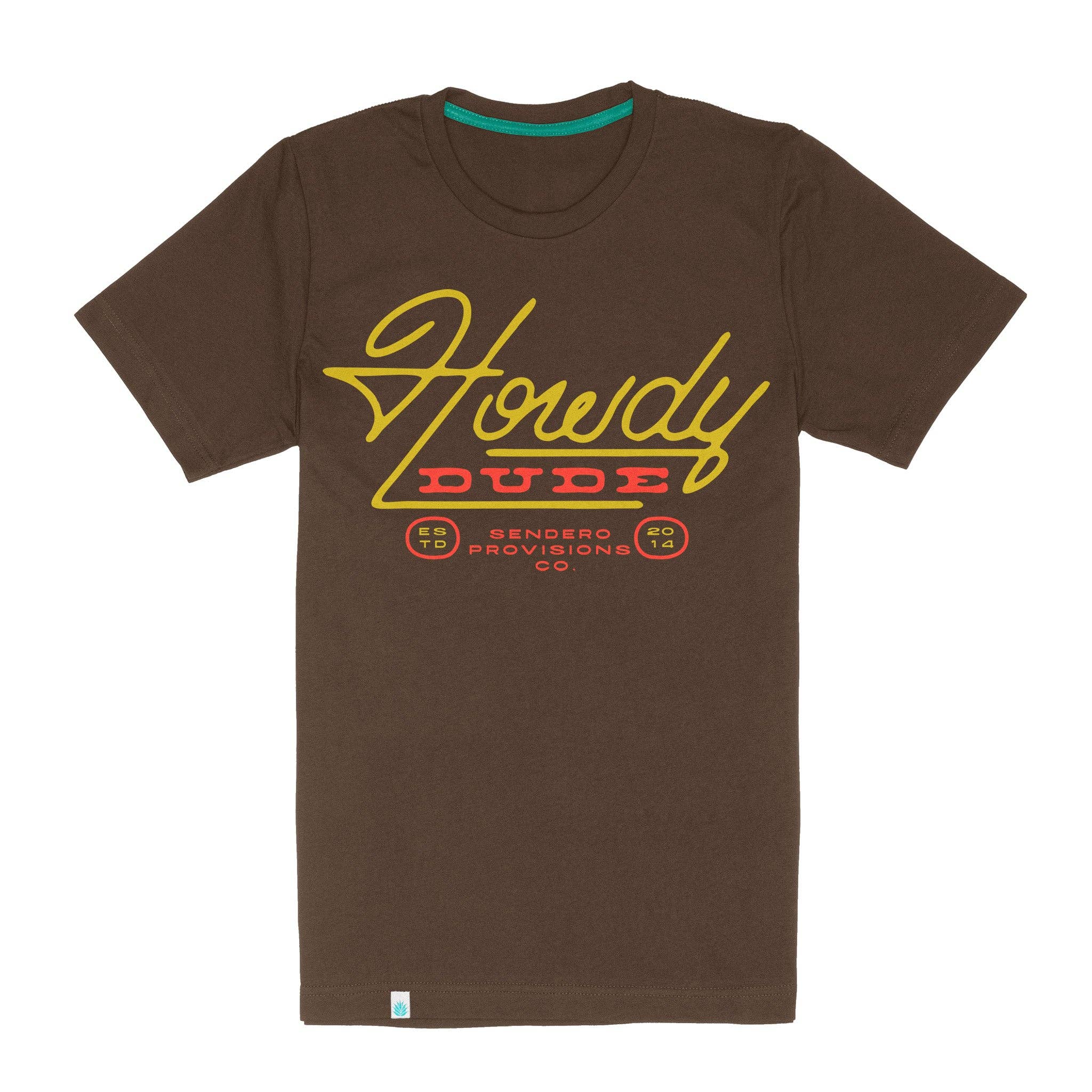 Howdy Dude T-Shirt, Mahogony
