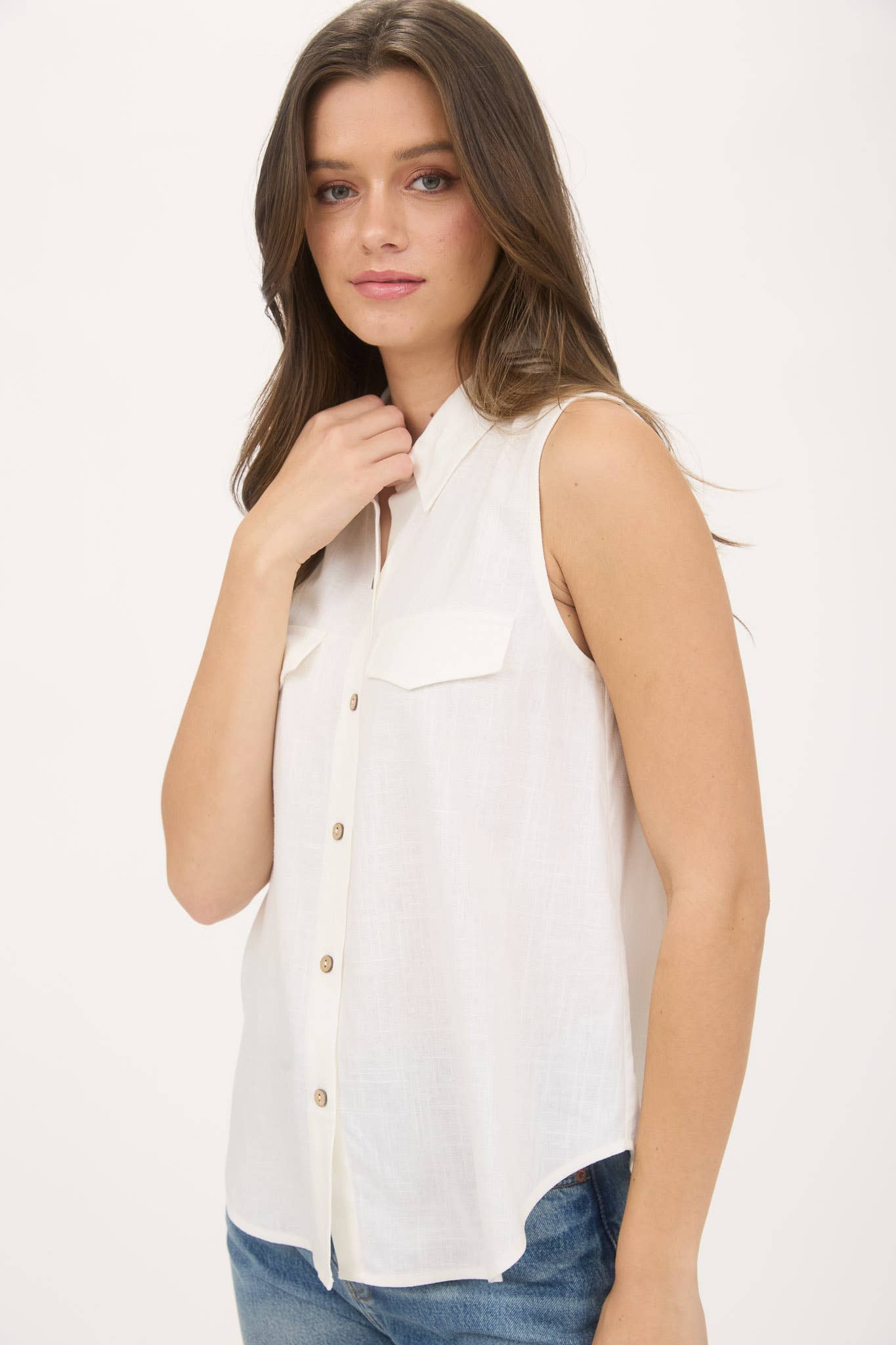 Sundown Sleeveless Shirt