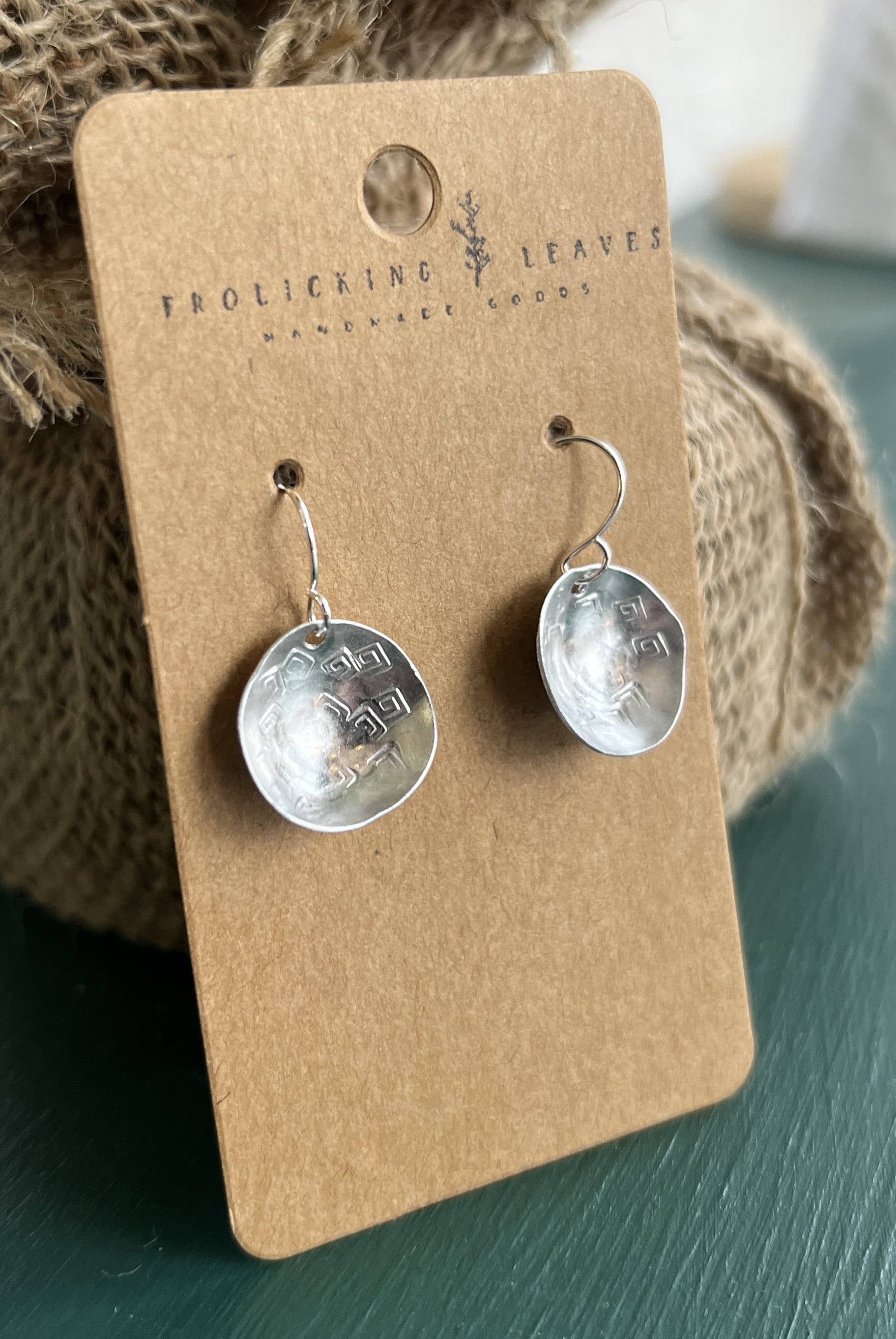 Desert Moon Bowl Earrings