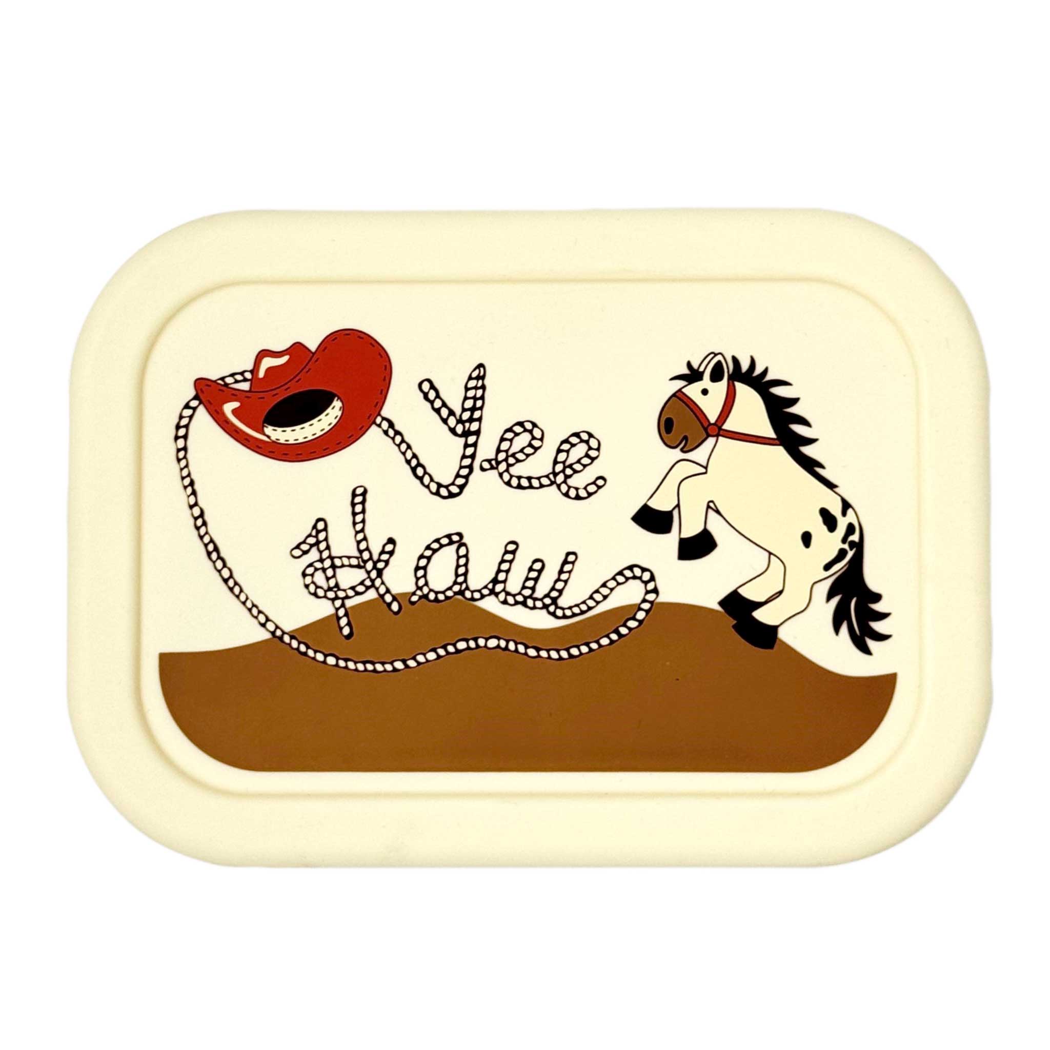 Yee Haw Fresh & Messy Silicone Bento Box