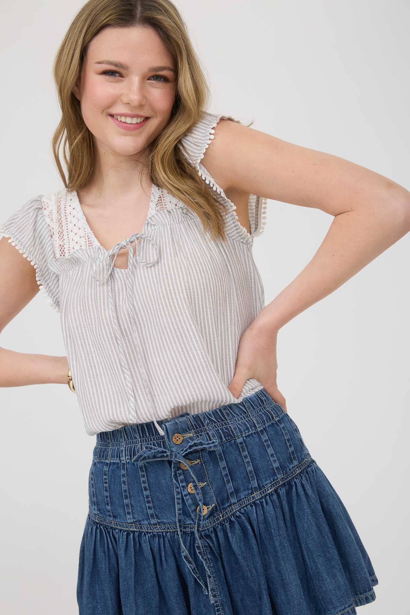 Cotton Prairie Blouse