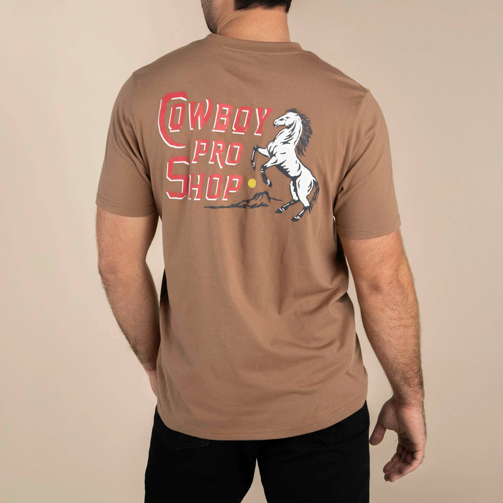 Cowboy Pro Shop T-Shirt, Brown