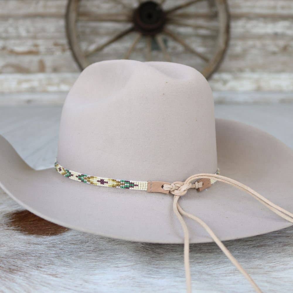 Santa Fe Western Beaded Hat Band