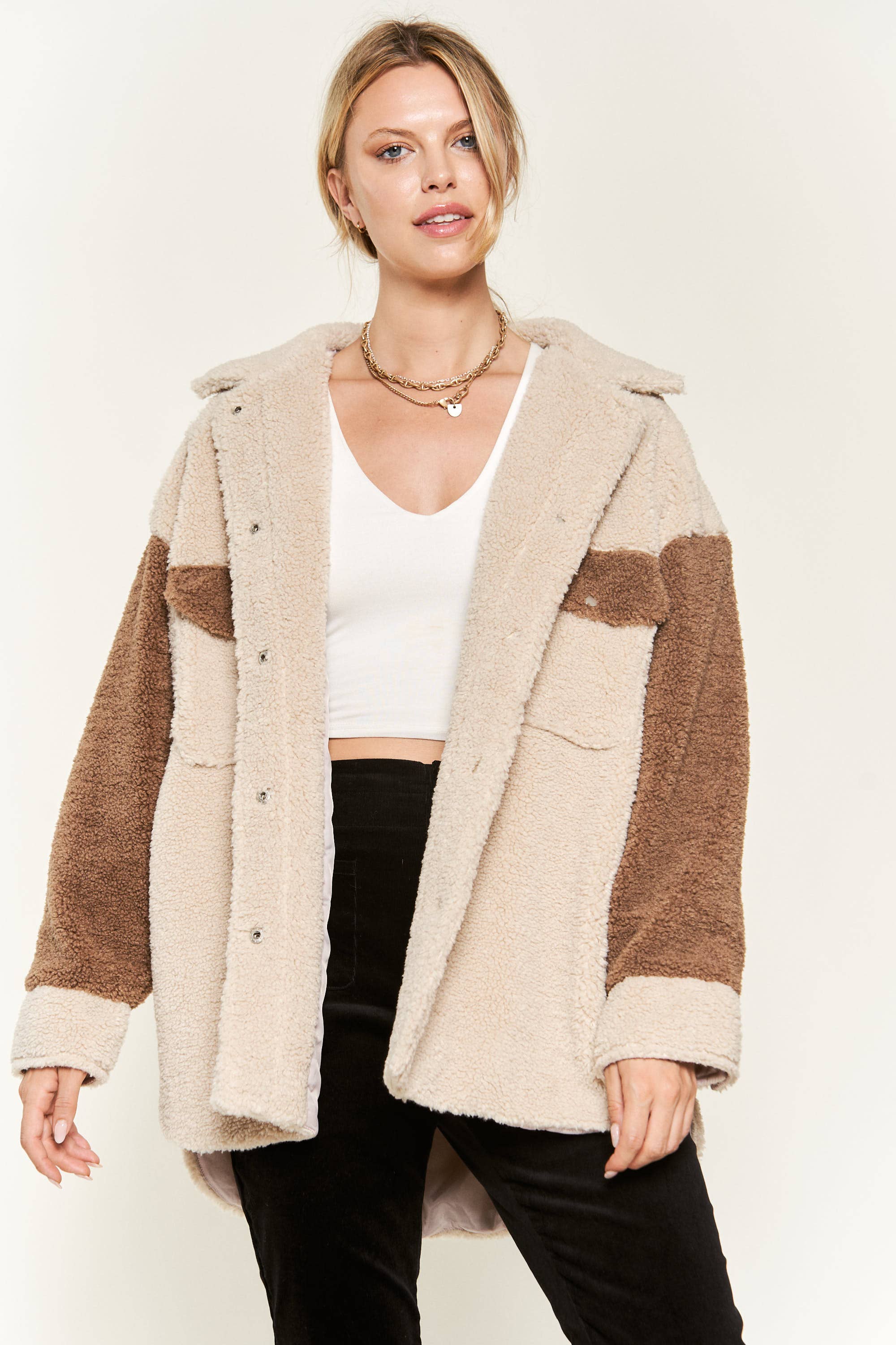 Rosalind Sherpa Shacket