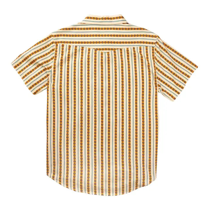 Sendero Serape Pearl Snap Short Sleeve, Apricot
