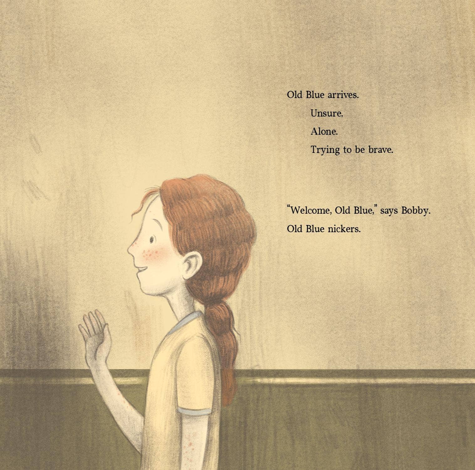 Brave Old Blue Picture Book