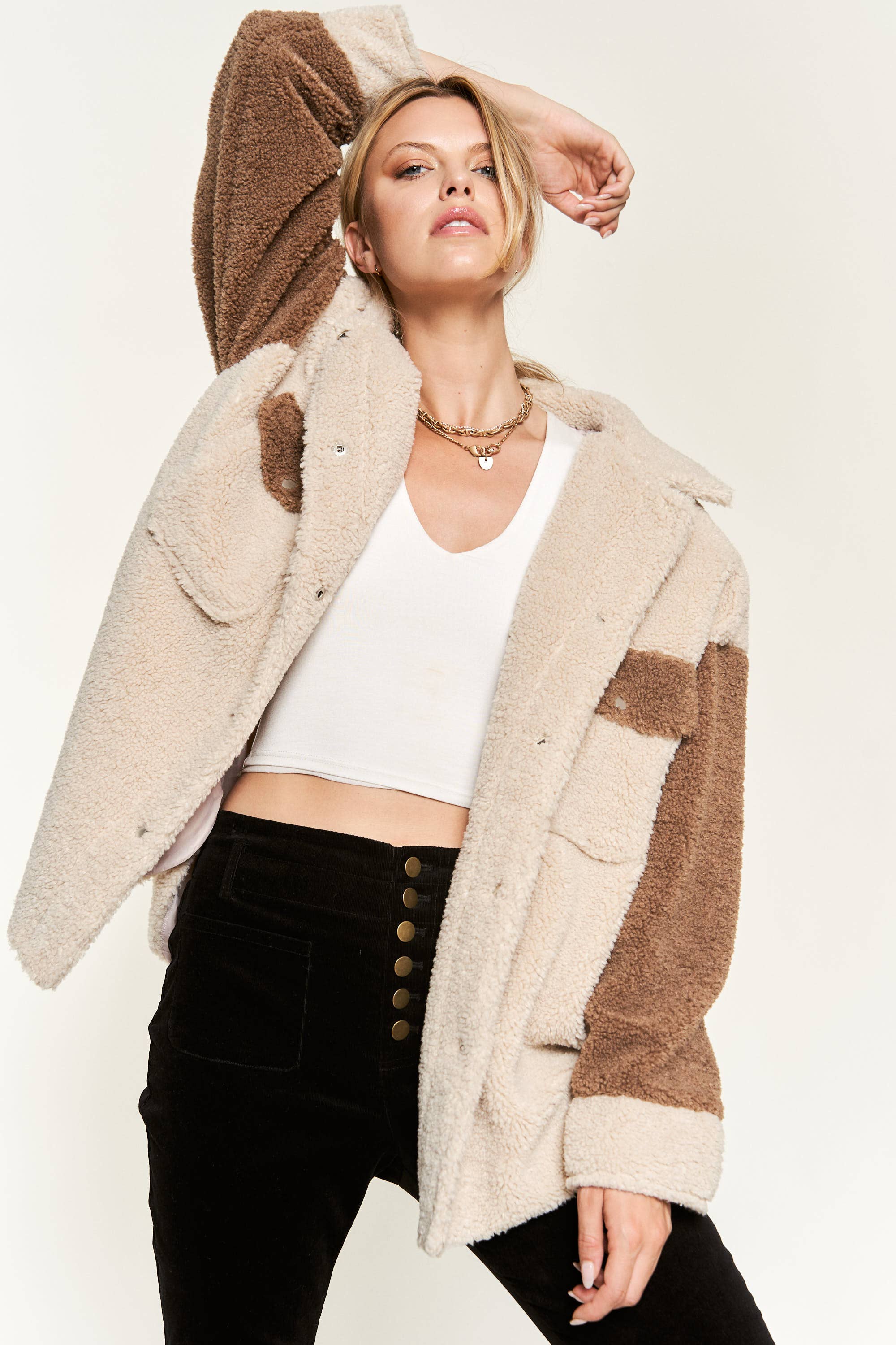 Rosalind Sherpa Shacket