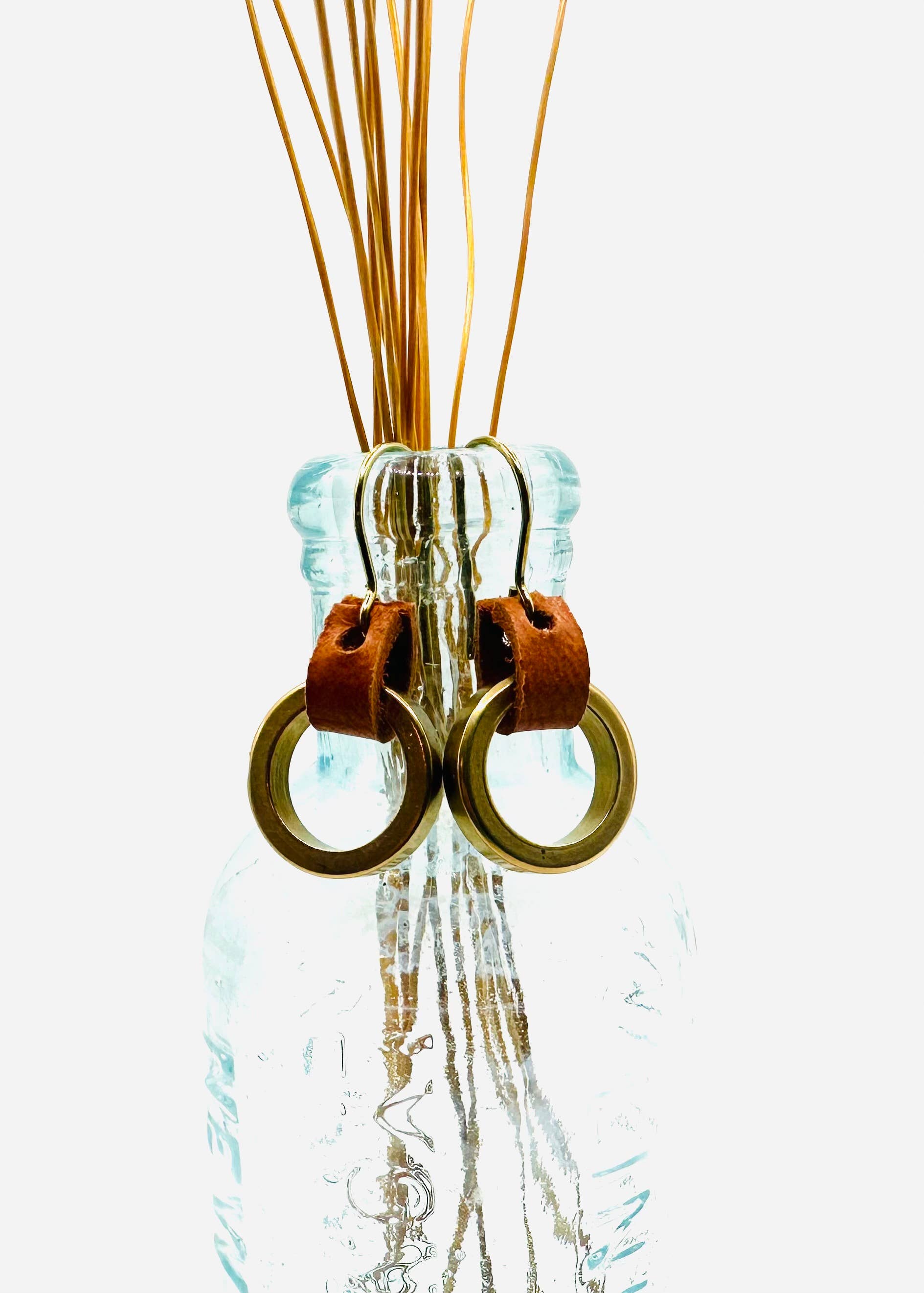 Leather Brass Simplicity