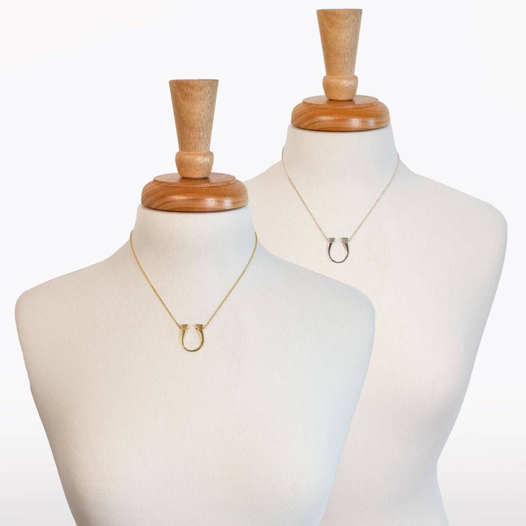 Lucky Nail Pendant Necklace