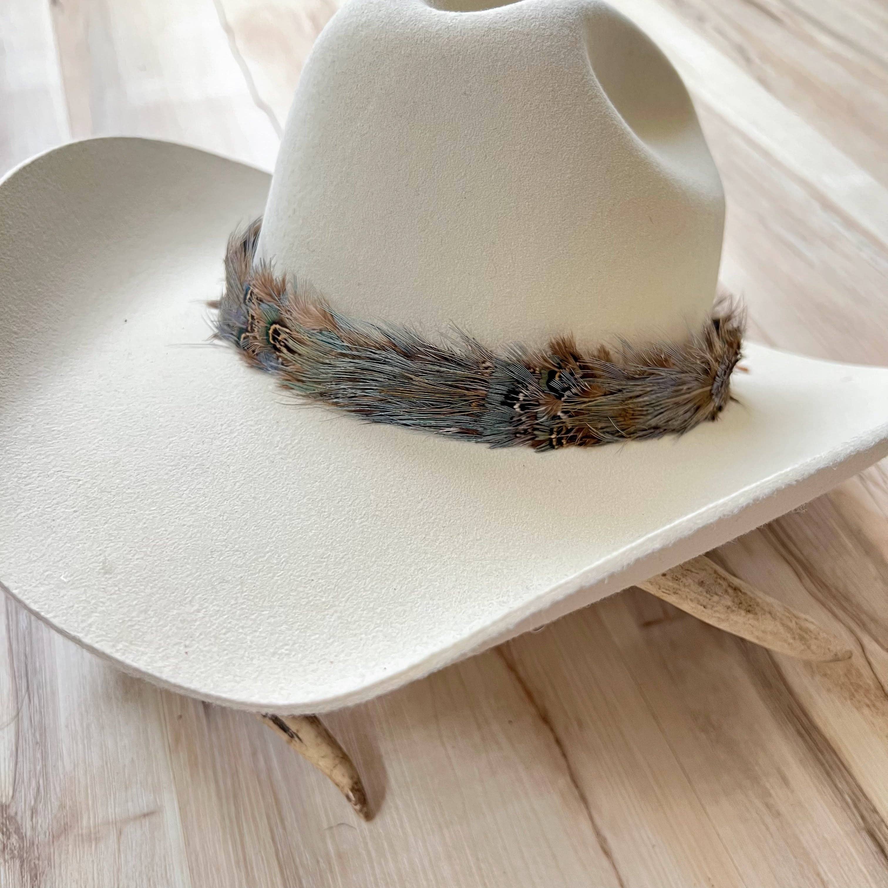 Dove II Western Feather Hat Band