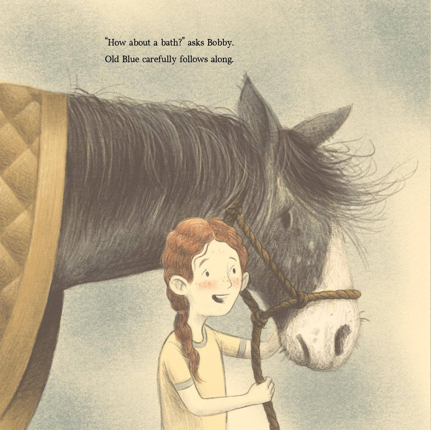 Brave Old Blue Picture Book