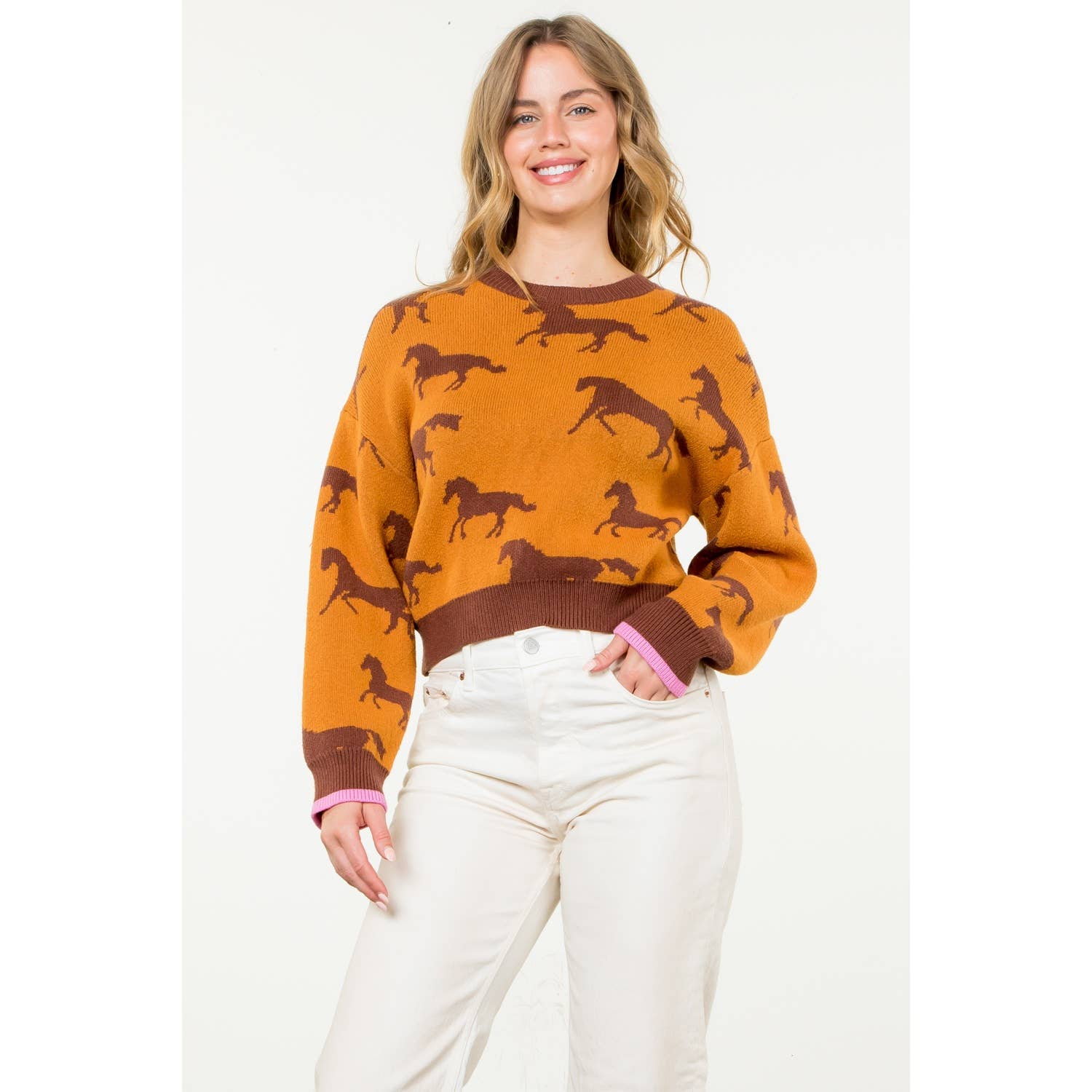 Mane Attraction Sweater, Mustard