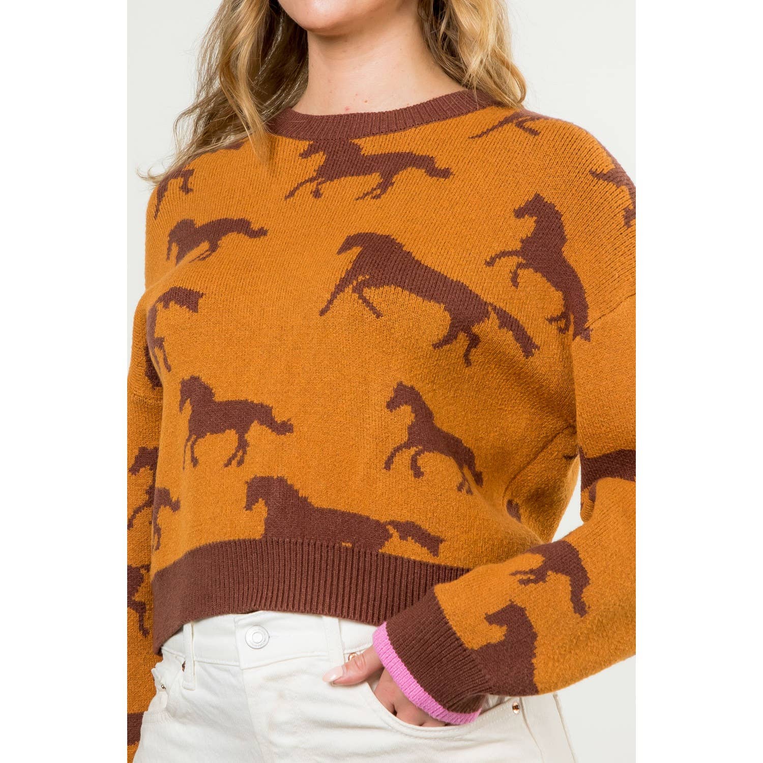 Mane Attraction Sweater, Mustard