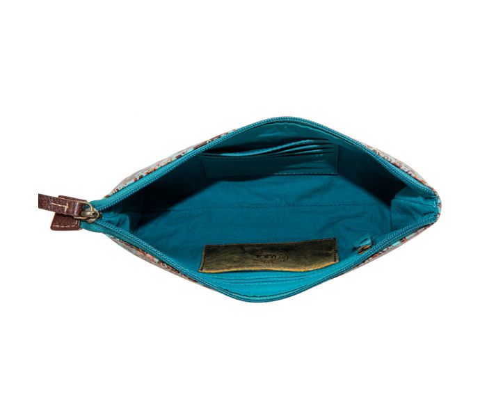 Jacksborrow Leather Hairon Bag in Cactus Bloom