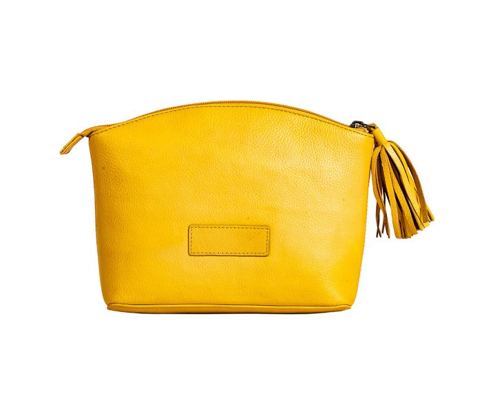 Clarendon Pouch in Yellow