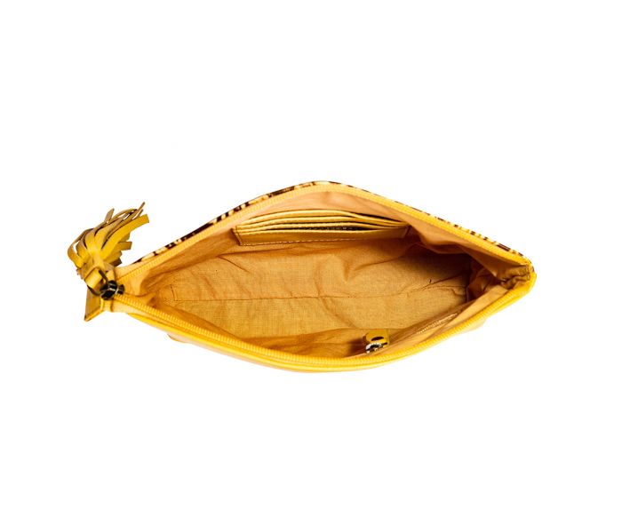 Clarendon Pouch in Yellow