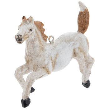 White Horse Ornament