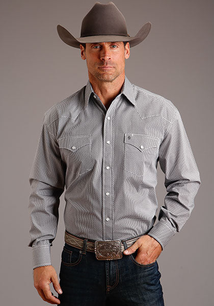 Stetson Mens Jones Western Snap Shirt