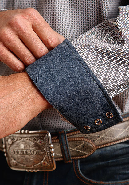 Stetson Mens Jones Western Snap Shirt