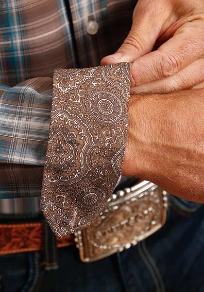 Stetson Mens Lake Plaid Shirt