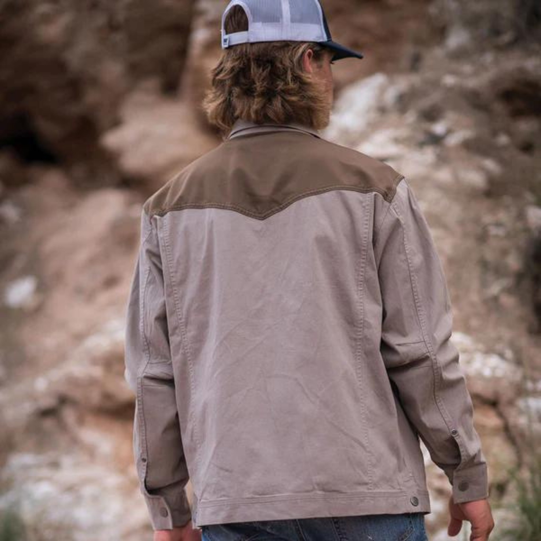 STS Ranchwear Mens Hinsdale Jacket-Khaki