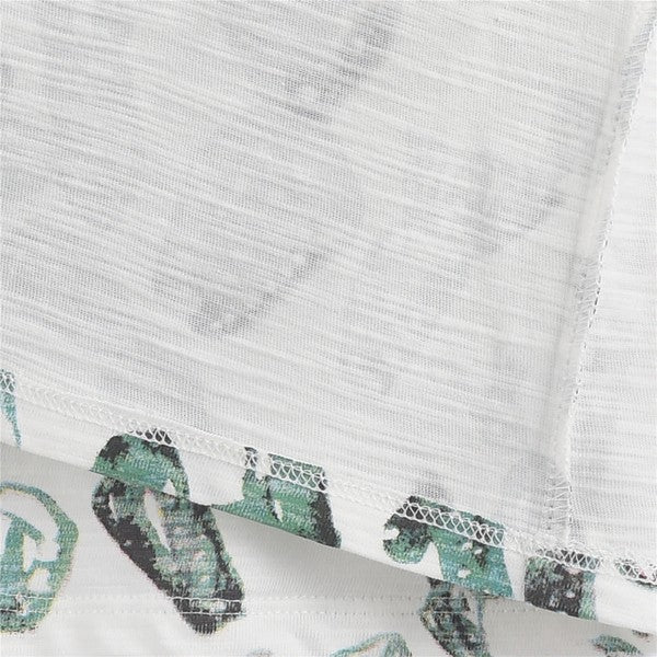Cactus Print Short Sleeve T-Shirt