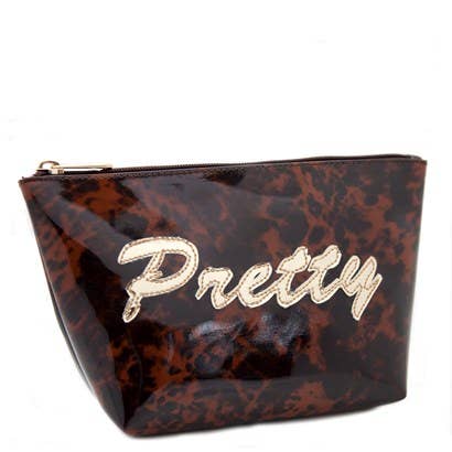 Tortoise Medium Avery with Shiny Gold Pretty