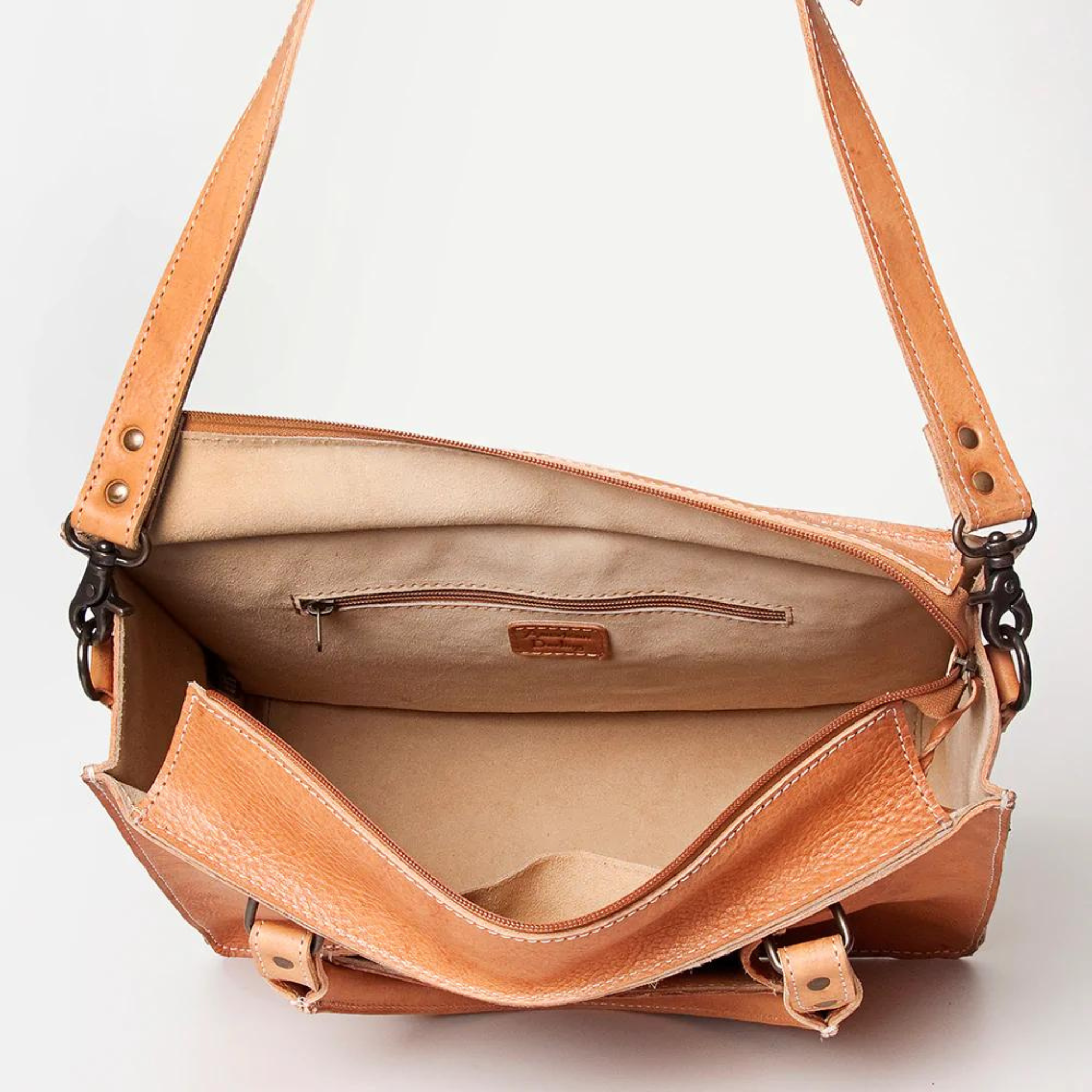 Charlee Buckstitch Pocket Tote