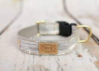 1" Driftwood Dog Collar
