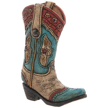 Red, White & Blue Cowboy Boot Ornament