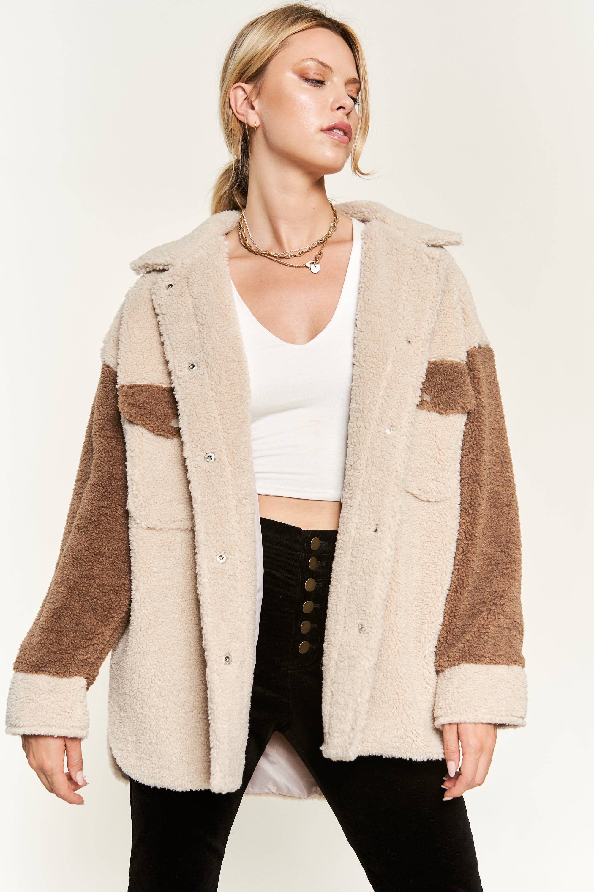 Rosalind Sherpa Shacket