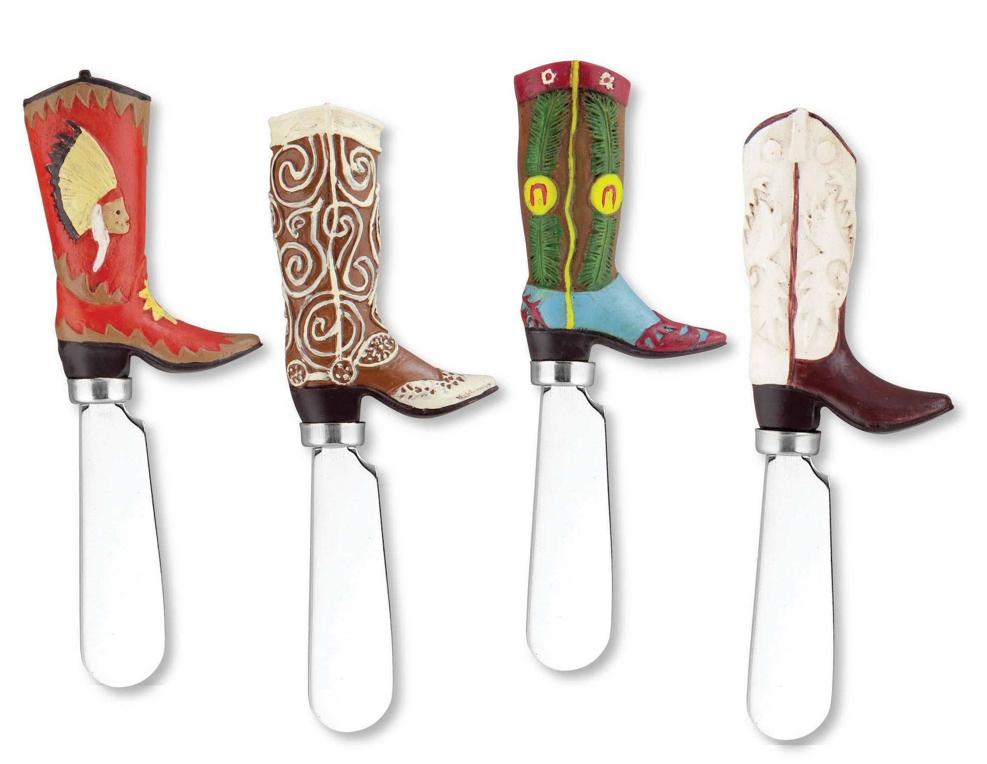 Boots Polyresin Cheese Spreader Set