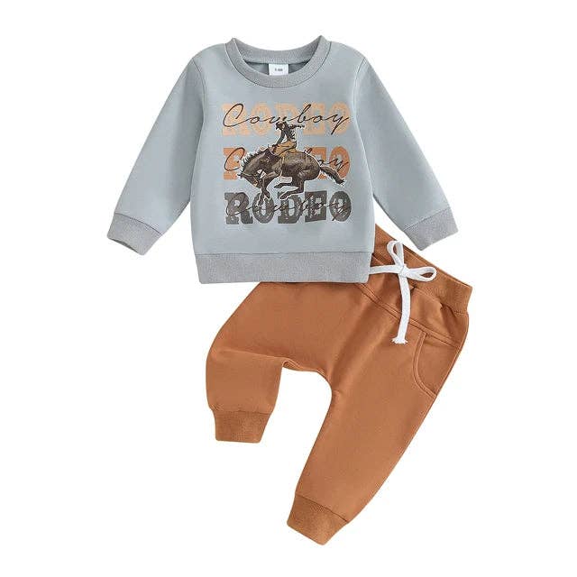 Cowboy Rodeo Loungewear Set