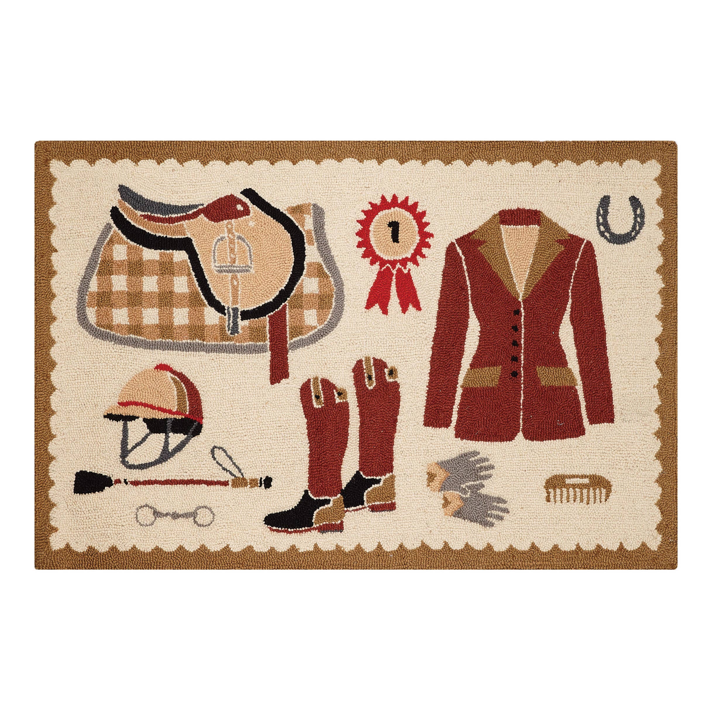 Equestrian Gear Hook Rug