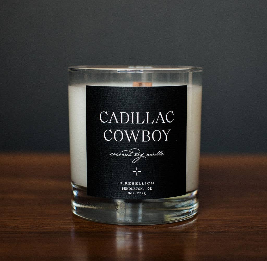 Cadillac Cowboy Candle 8 oz.
